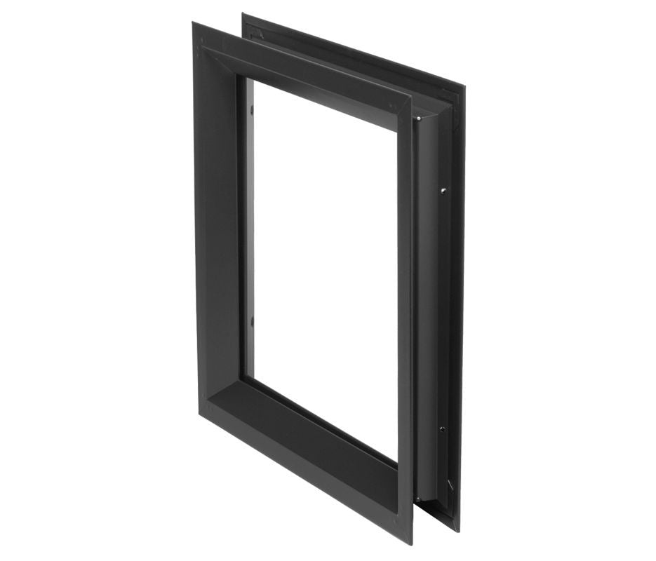 National Guard 7" x 22" Commercial Lite Kit w/ 1/4" Clear Tempered Glass (Dark Bronze Finish) National Guard p/n L-TG-1/4"-FRA-GT118