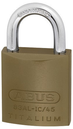 Abus 83/45 S2 Everest OB Padlock - Brass