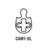 GMS CAM1-SL<br>Schlage L Series Cam For Use with GMS Mortise CylinderMortise CylinderGMS - Door Resources