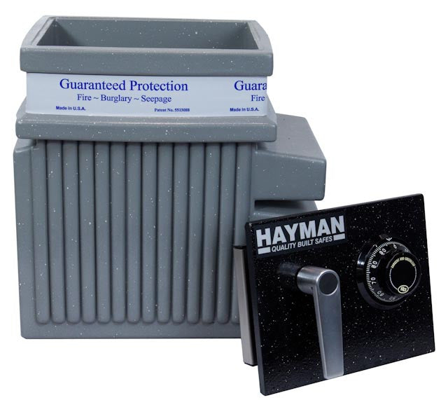 Hayman FS1200 In-Floor Safe With Standard 1/2" Thick Steel Door  - Made In USA