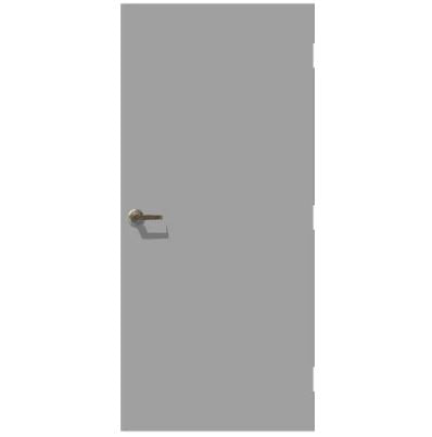 Republic Hollow Metal Door with Cylindrical Lock Prep, 3'0 x 7'0