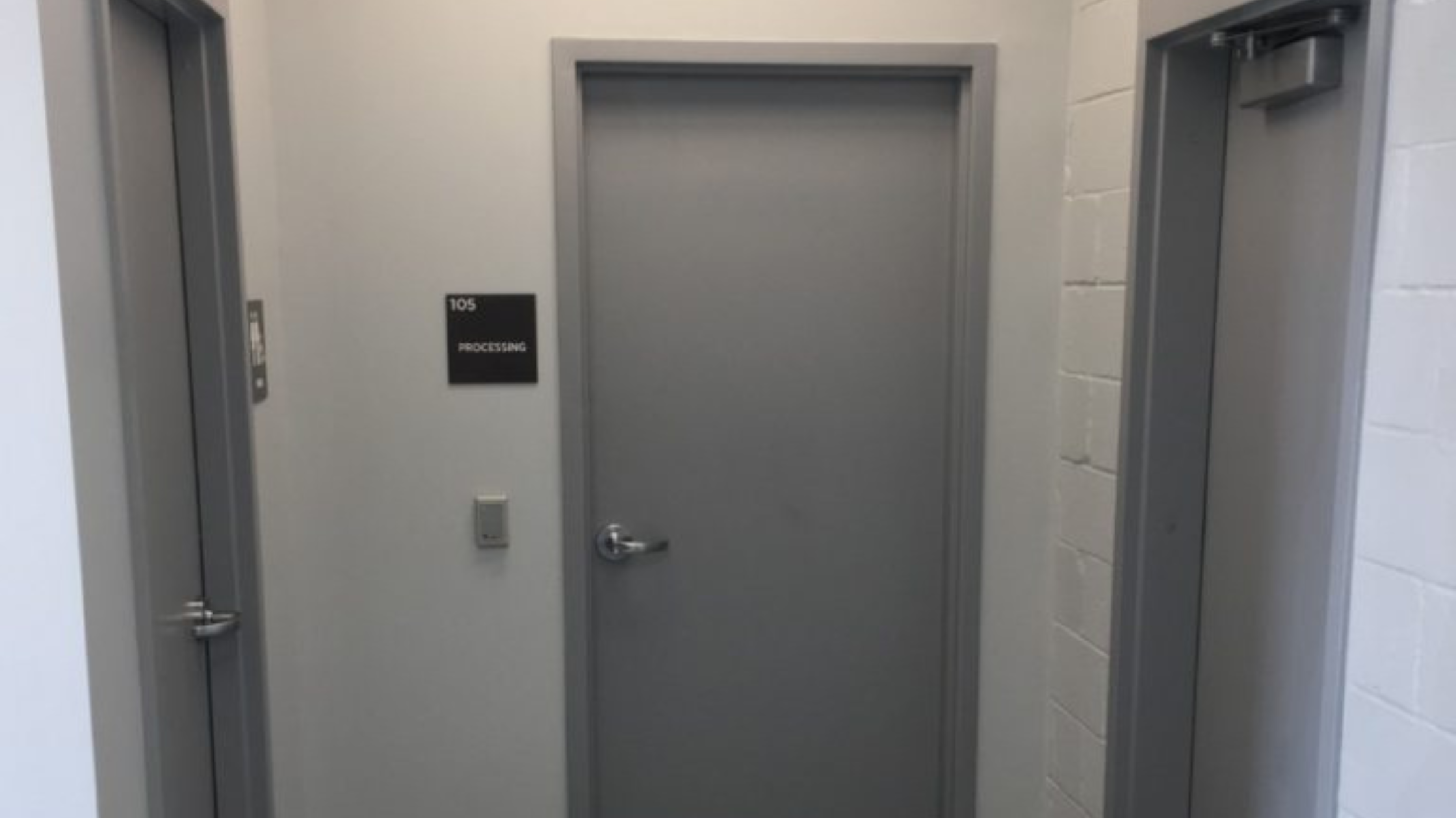 commercial metal door for security