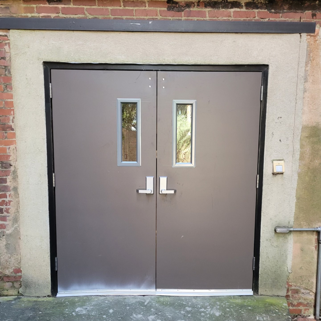 Republic Hollow Metal Door with Cylindrical Lock Prep, 3'0 x 7'0