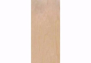 3'0 x 7'0 Commercial Solid Core Birch Wood Door w/ Mortise Pocket Prep, Unfinished