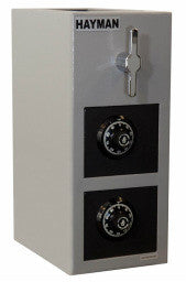Hayman CV-H19-2 CC Cash Vault Top Load Depository Safe-Double Door