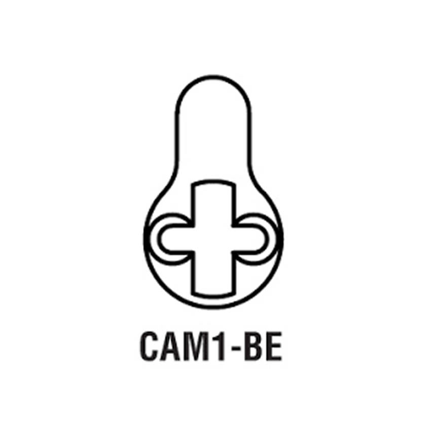 GMS CAM1-BE<br>Best Cam For Use with GMS Mortise CylinderMortise CylinderGMS - Door Resources