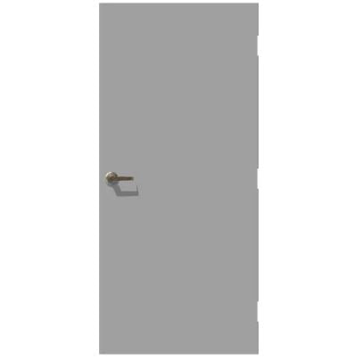 Republic 3'0 x 7'0 Premium Insulated Hollow Metal Door, 90 Min. Fire Rated, Mortise Lock Edge Prep